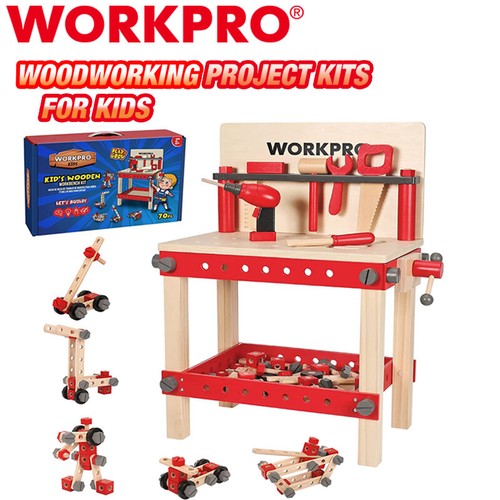 Workpro 70pc kit banco - 70pc,