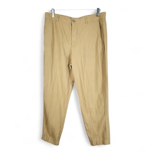 Zara pantalone uomo misto lino - pantalone,