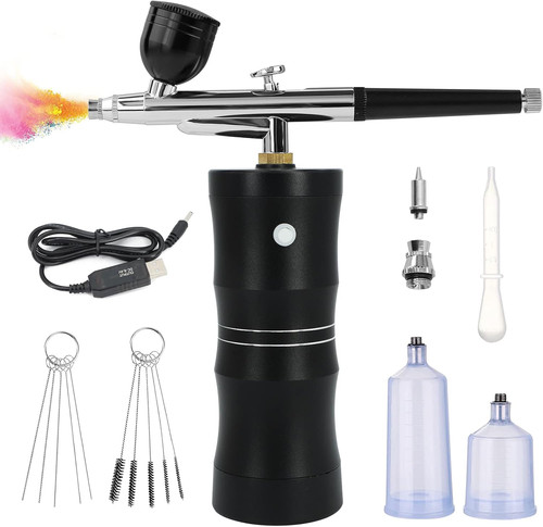 Kit aerografo con - aerografo, compressore