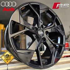 💣RS black KIT 4 Cerchi In Lega 19 Compatibili con Audi A5 Coupè A6 A7 Q4 Q5 Q7