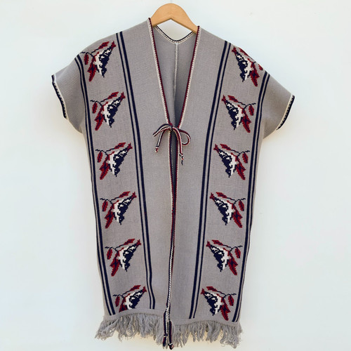 Poncho coperta uccellino