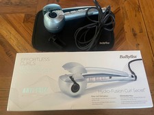 BaByliss Hydro Fusion Anti Crespo, Arricciacapelli Rotante Automatico