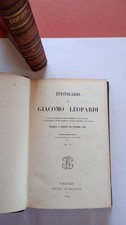 G. LEOPARDI - 1856