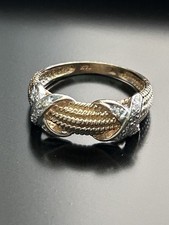 14k Gold And Diamond Cable &