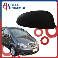 Calotta Specchietto Retrovisore Lancia Musa 2009 Dx Lato Passeggero Nero Lucido