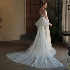 Abito da sposa francese bianco