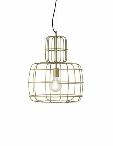 Lampadario sospensione gabbia - lampadario,