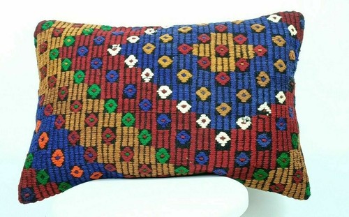 Copricuscino kilim 16x24 - kilim, fatto
