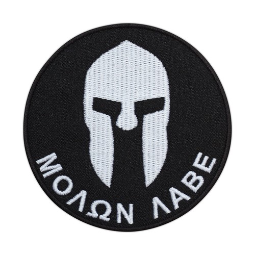 Patchion molon labe casco - -,