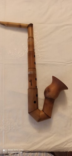 Sax bamboo vintage del - bamboo, 1950