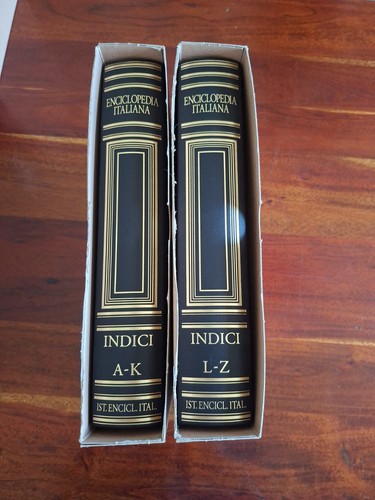 Enciclopedia italiana treccani - enciclopedia,