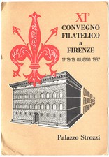 FIRENZE, XI° CONVEGNO FILATELICO, PALAZZO STROZZI, ANNULLI, 1967