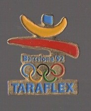 Pin's jeux olympiques de Barcelone 92 / Taraflex