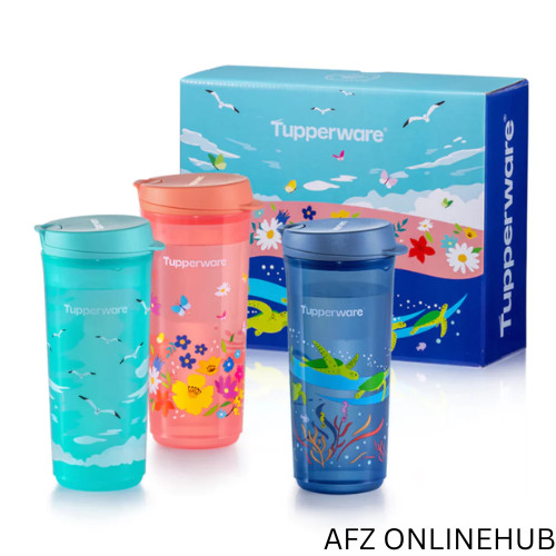 Tupperware 470ml thirst go - tupperware,