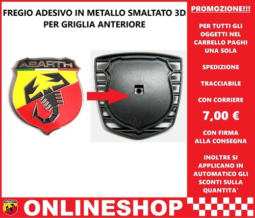 Fregio logo adesivo griglia - fregio,
