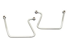 Chrome Bag Bracket Set for