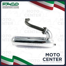 Marmitta faco cromata siluro - faco,