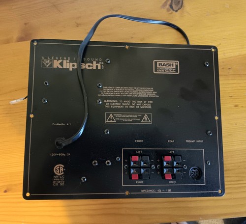 Klipsch promedia amp - klipsch,