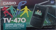 casio tv-470 tv portatile con display a cristalli liquidi