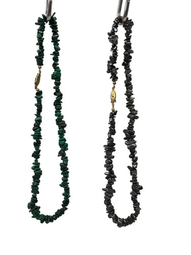 Collana chip ematite - in, di