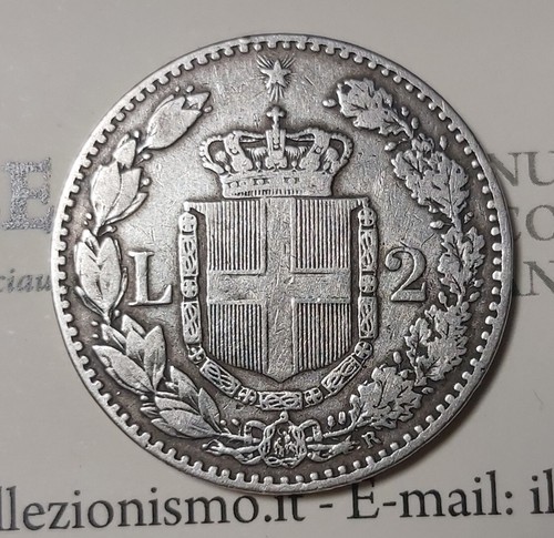Umberto lire 1885 - i, 2