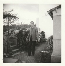 B1 - Foto Photo Fotografia Anni 70 - Giovane Uomo con giacca