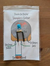 Treble Bleed 1000pf 1nf 150k Standard Stratocaster Duncan