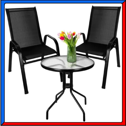 Set tavolo giardino con 2 - set, da