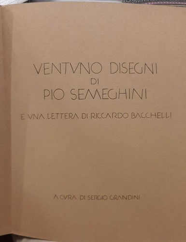 Ventuno disegni pio - ventuno,