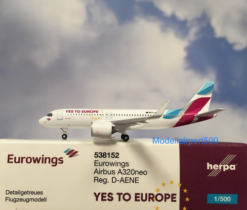 Herpa wings 500 airbus - 1:500,