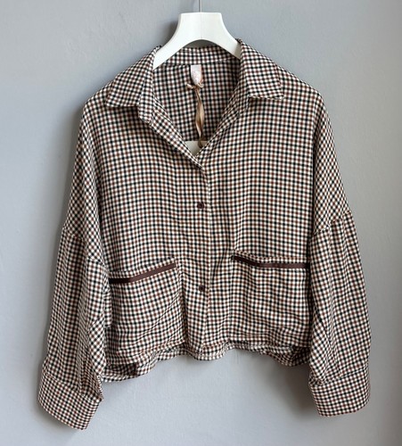 Giacca overshirt donna taglia