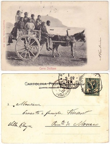 Palermo carro siciliano - -,