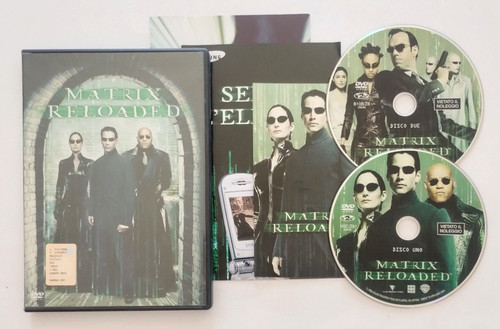 Dvd matrix reloaded film - matrix,