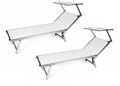 Coppia lettini lettino mare - coppia,