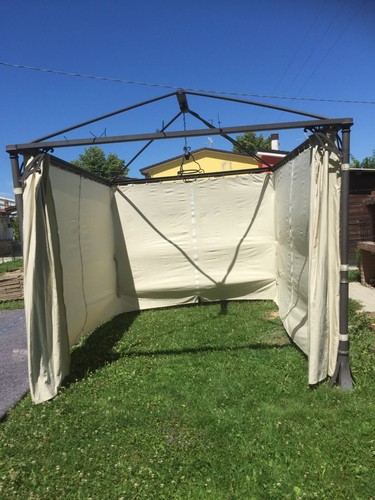 Gazebo giardino ferro - ferro,