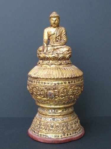 Buddha legno birmania - buddha,