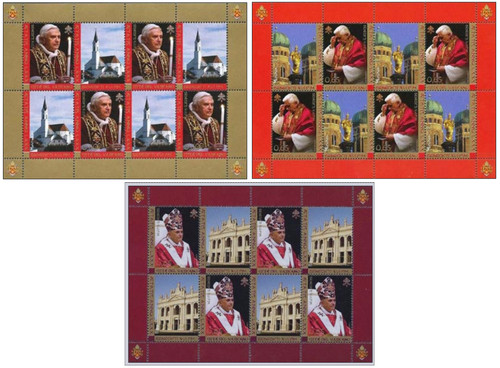 2007 vaticano minifogli - -,