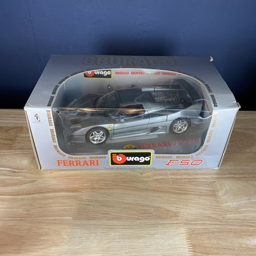 1995 burago diecast silver - burago,