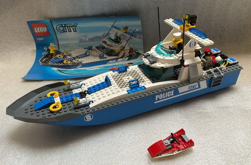 Lego 7287 city barca - lego, della