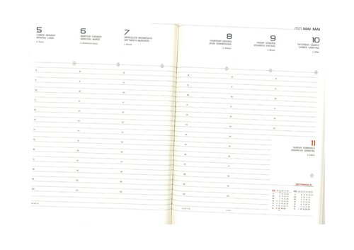 Interno per agenda - agenda, settimanale