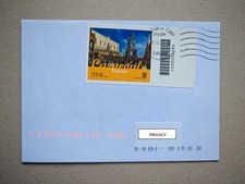 busta viaggiata con francobollo del 2023 - Carnevale Venezia - C.B. 2286