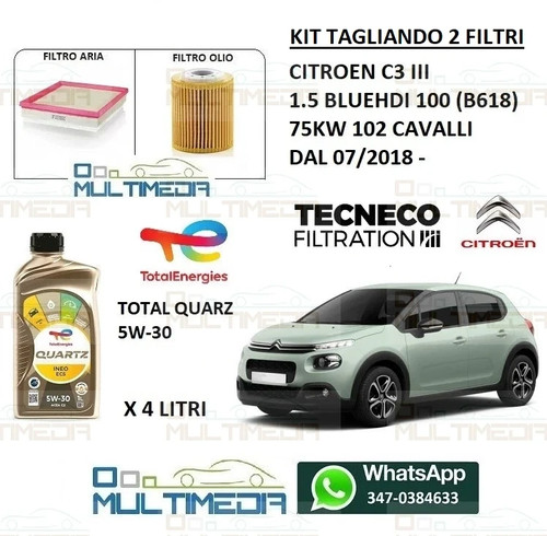 Kit tagliando filtri - tagliando, 2