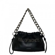 BORSETTA  Le Pandorine PAM SMALL BLACK IN ECOPELLE