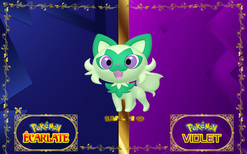 Pokemon poussacha sprigatito - pokemon,