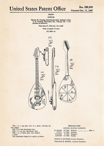 Chitarra vox phantom - 1967, a
