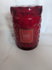 Candela Voluspa Cherry Gloss, 18 oz, barattolo di vetro, mai bruciata