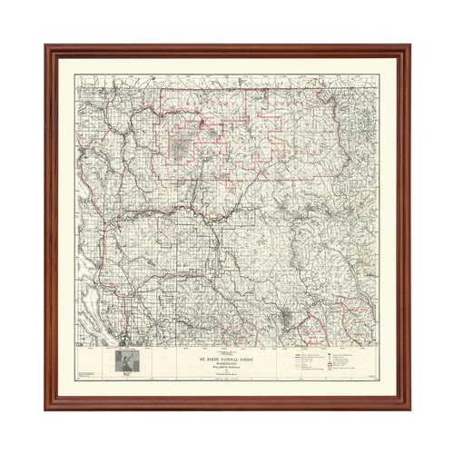 Vecchia mappa fornaio - vecchia,