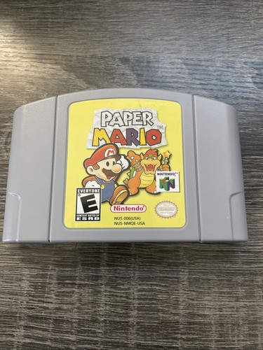 Nintendo paper mario - 64,