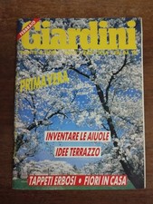 1990 02 GIARDINI FEBBRAIO 1990 N.43 ANNO 5 PRIMAVERA INVENTARE LE AIUOLE TAPPETI