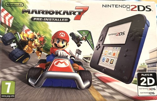 Console nintendo 2ds nera blu - nintendo, nera/blu